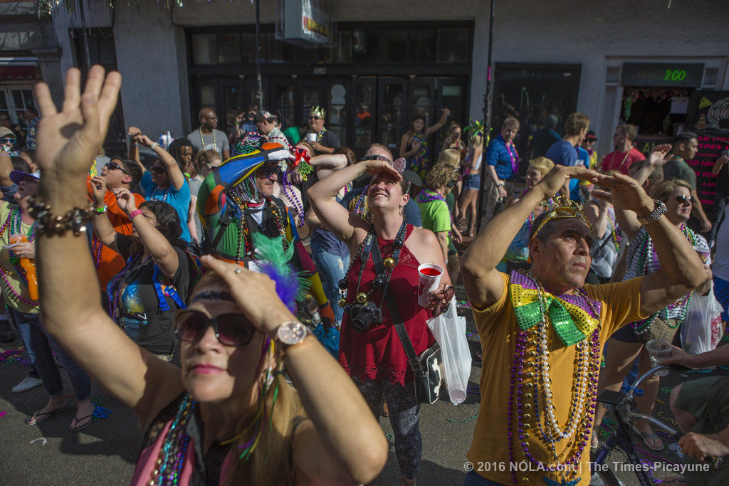 Lundi Gras in the French Quarter 2017